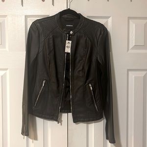 Express Black Moto/Biker Jacket